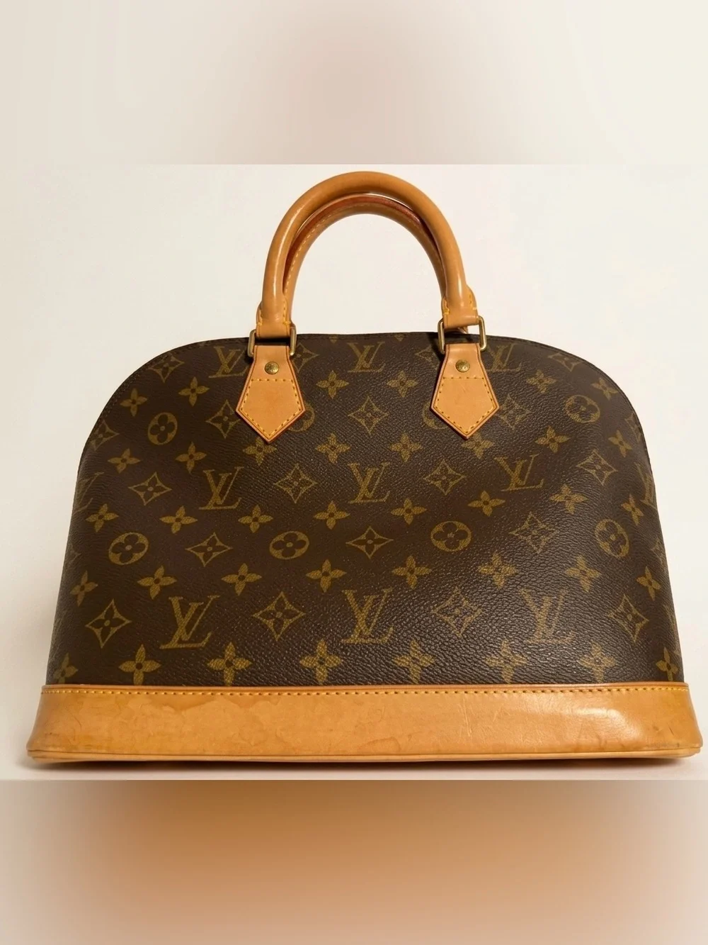 Louis Vuitton Monogram Alma PM Handbag 100% Authentic